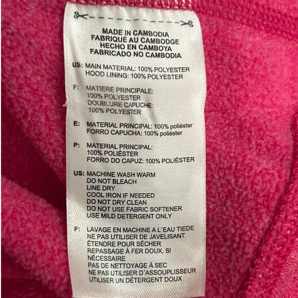 Adidas Ultimate Hoodie Pink Pullover Sweatshirt Size S - Picture 5 of 6